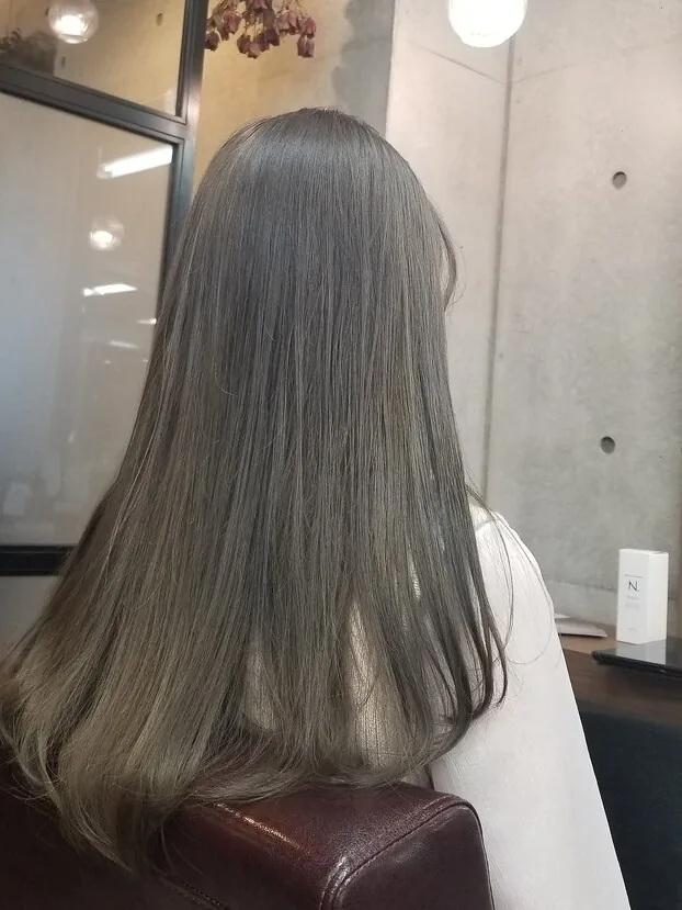 髪質改善ストレートのスタイル